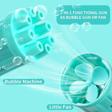 Electric Gatling Bubble Gun